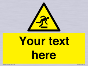 Custom Trip Hazard Sign